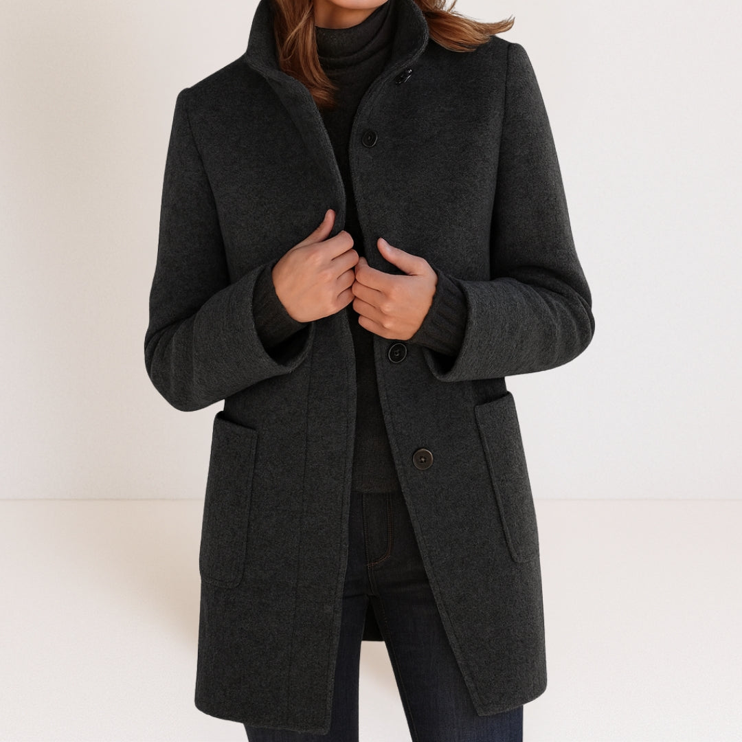 Stella - Damenjacke mit hohem Kragen