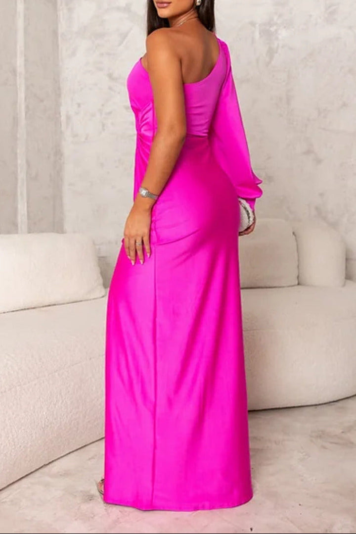 Riley - Ein-Schulter Abendkleid