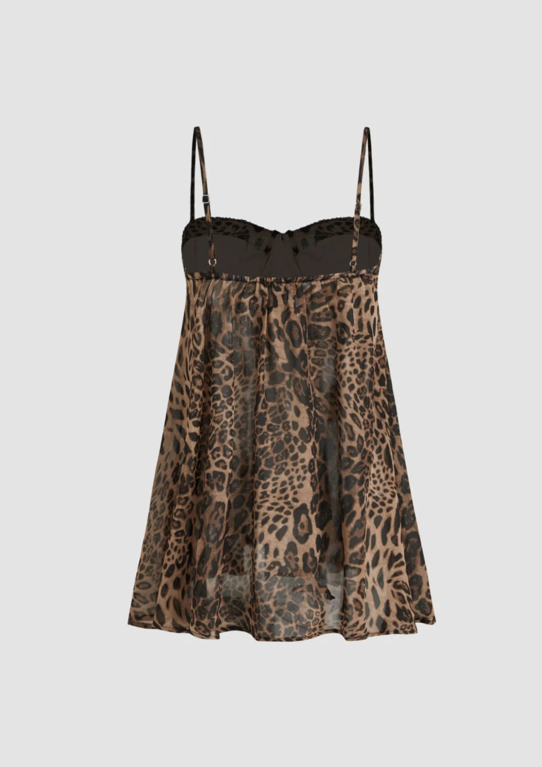 Kiara - Verspieltes Leopardenkleid mit luftiger Passform