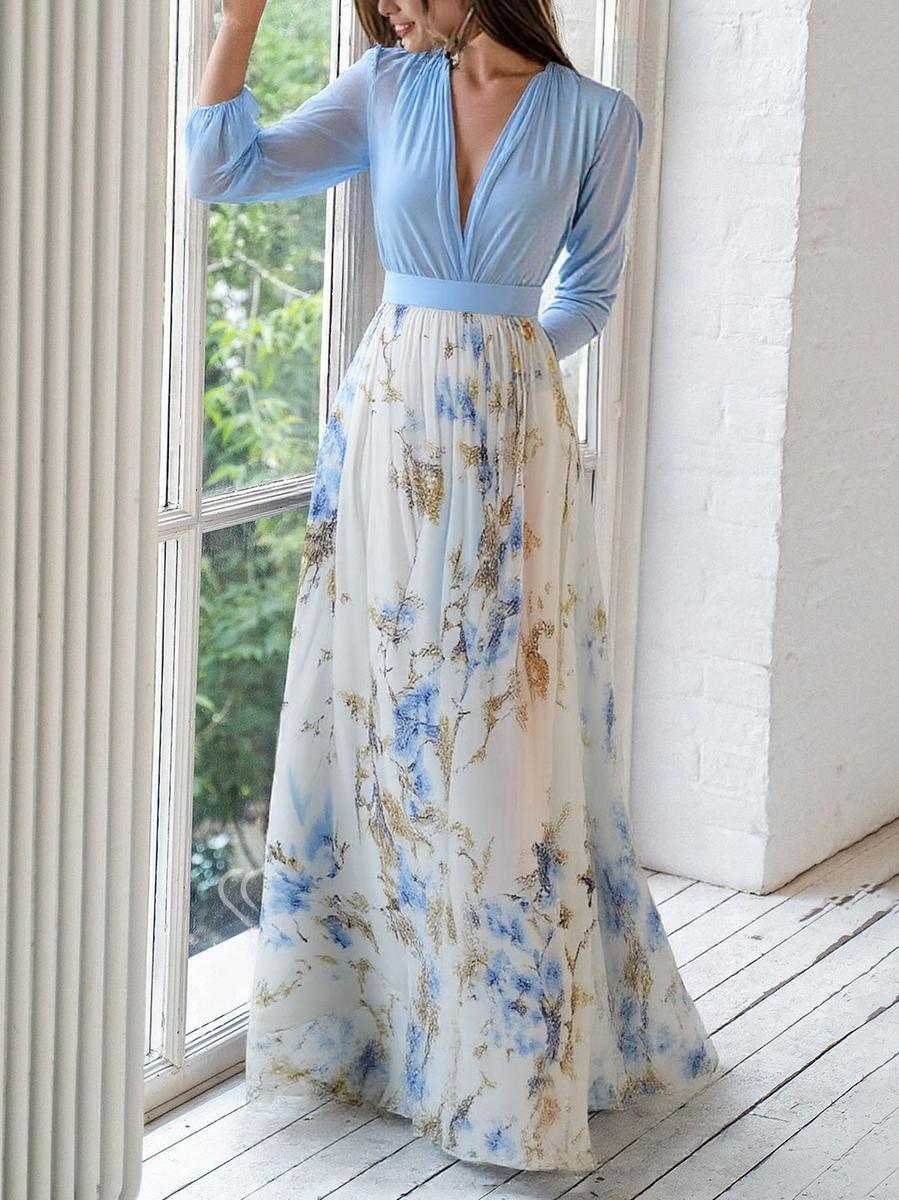 Lilli - Blühende Elegante Kleid