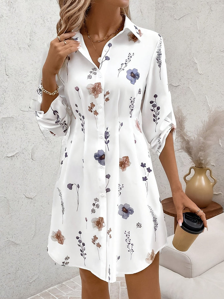 Marijke - Elegantes Blumenkleid