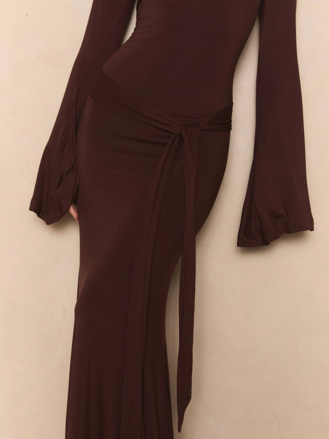 Marie – Gamine Jersey Schokoladenbraun