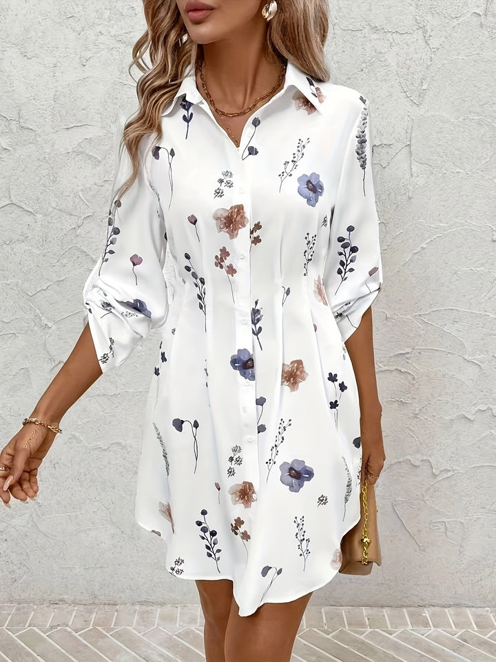 Marijke - Elegantes Blumenkleid