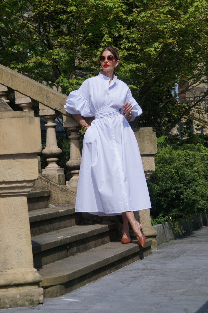 Phoebe Sommerkleid Weiß