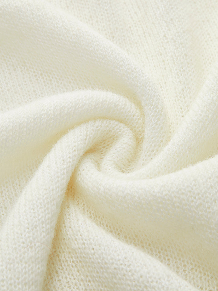 Denise – Eng anliegendes Strickoberteil mit drapierten Ausschnitten