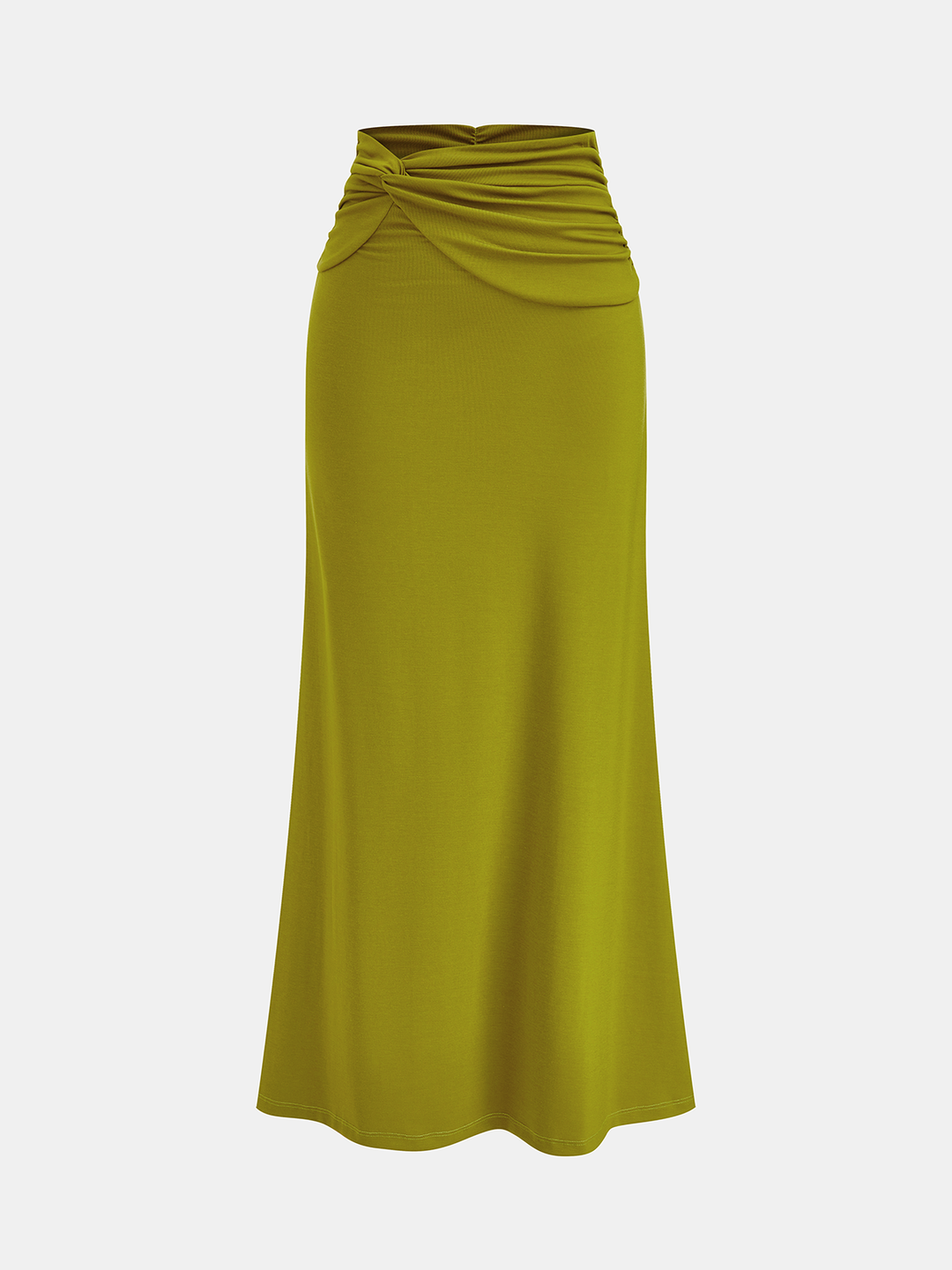 Ilse - Set aus drapiertem Crop-Top und gerafftem Maxirock