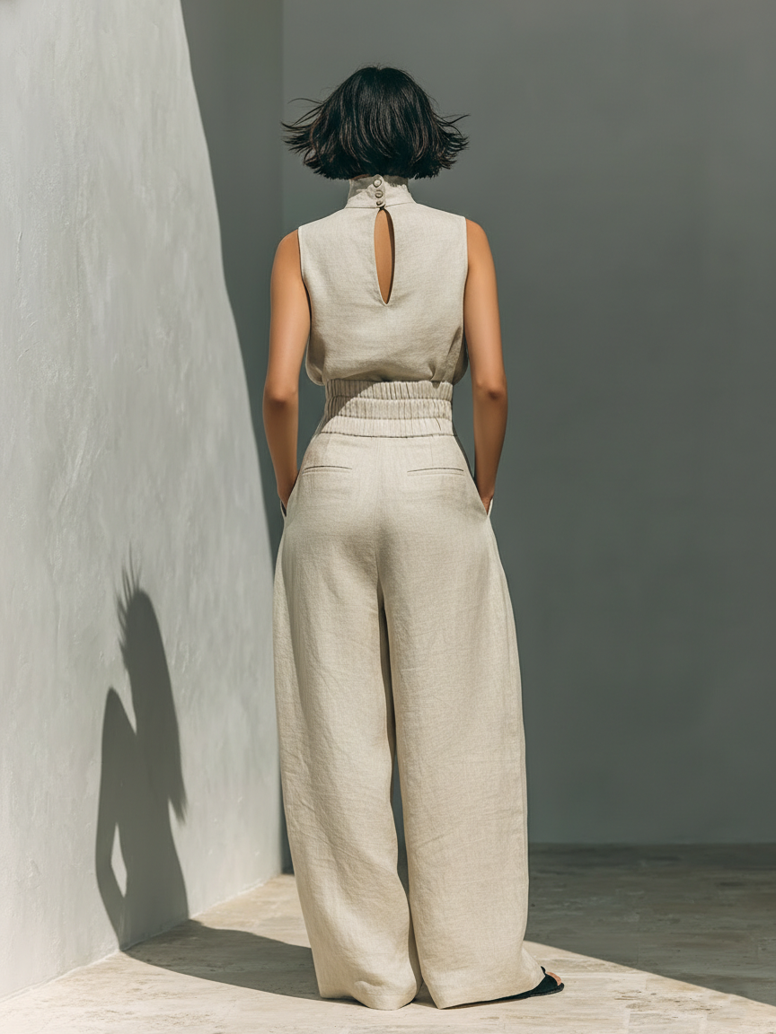 Claudia - ärmelloses Damen-Set