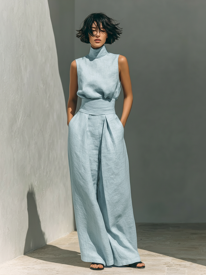 Claudia - ärmelloses Damen-Set