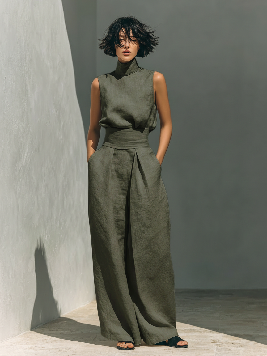 Claudia - ärmelloses Damen-Set
