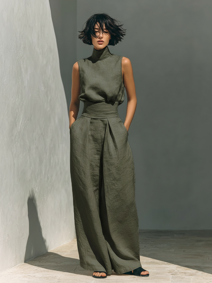 Claudia - ärmelloses Damen-Set