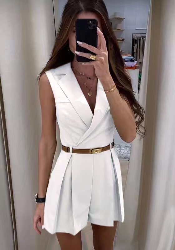 Alyssa | Jumpsuit (mit Gürtel)