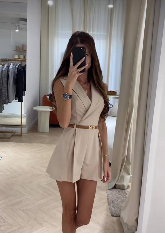Alyssa | Jumpsuit (mit Gürtel)