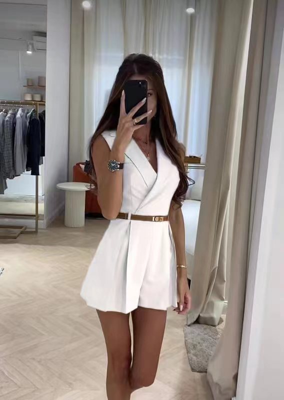 Alyssa | Jumpsuit (mit Gürtel)