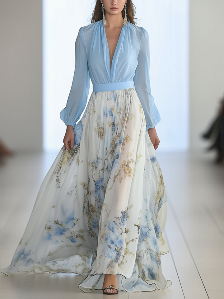 Lilli - Blühende Elegante Kleid
