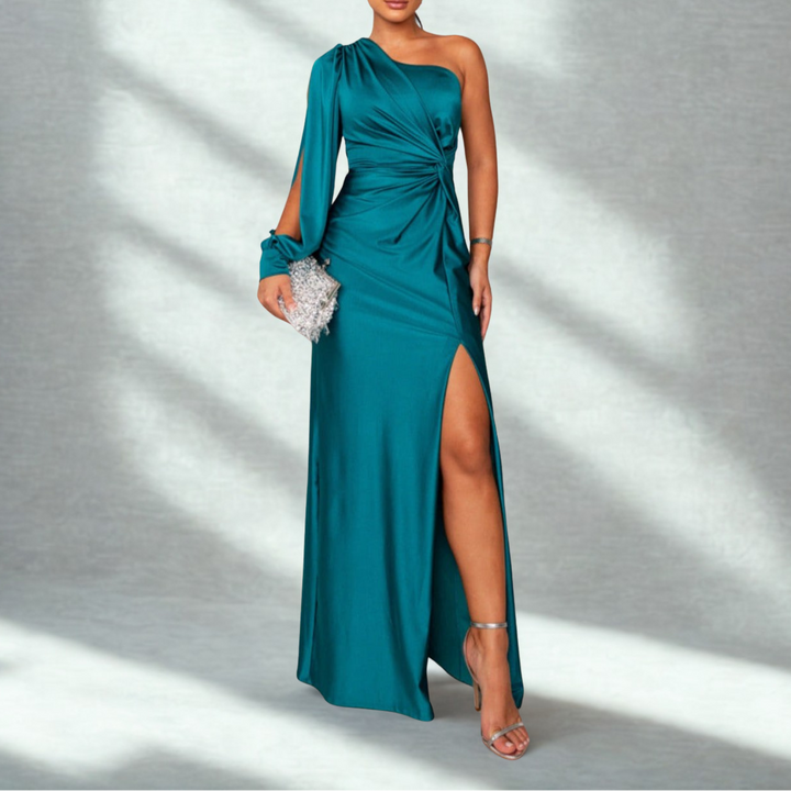 Riley - Ein-Schulter Abendkleid