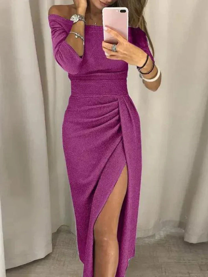 Elena - Langes elegantes Damenkleid