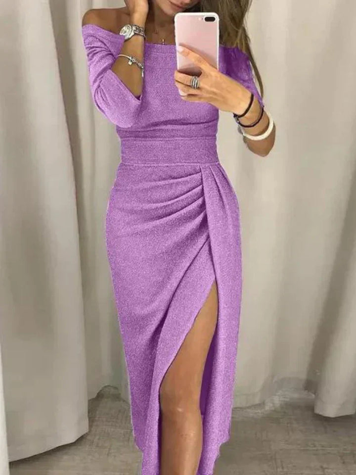 Elena - Langes elegantes Damenkleid