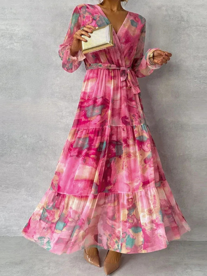 Gloria - Elegantes Florales Kleid