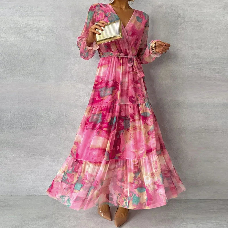 Gloria - Elegantes Florales Kleid