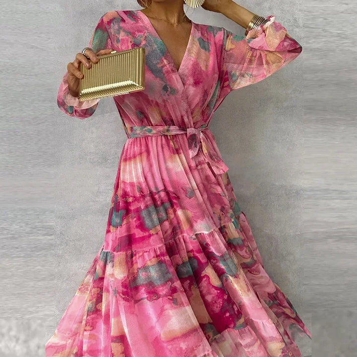 Gloria - Elegantes Florales Kleid