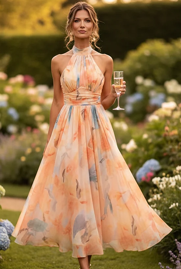 Esther - Neckholderkleid