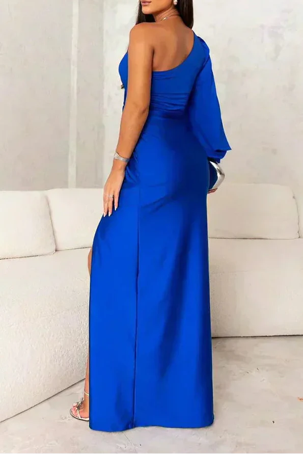 Riley - Ein-Schulter Abendkleid