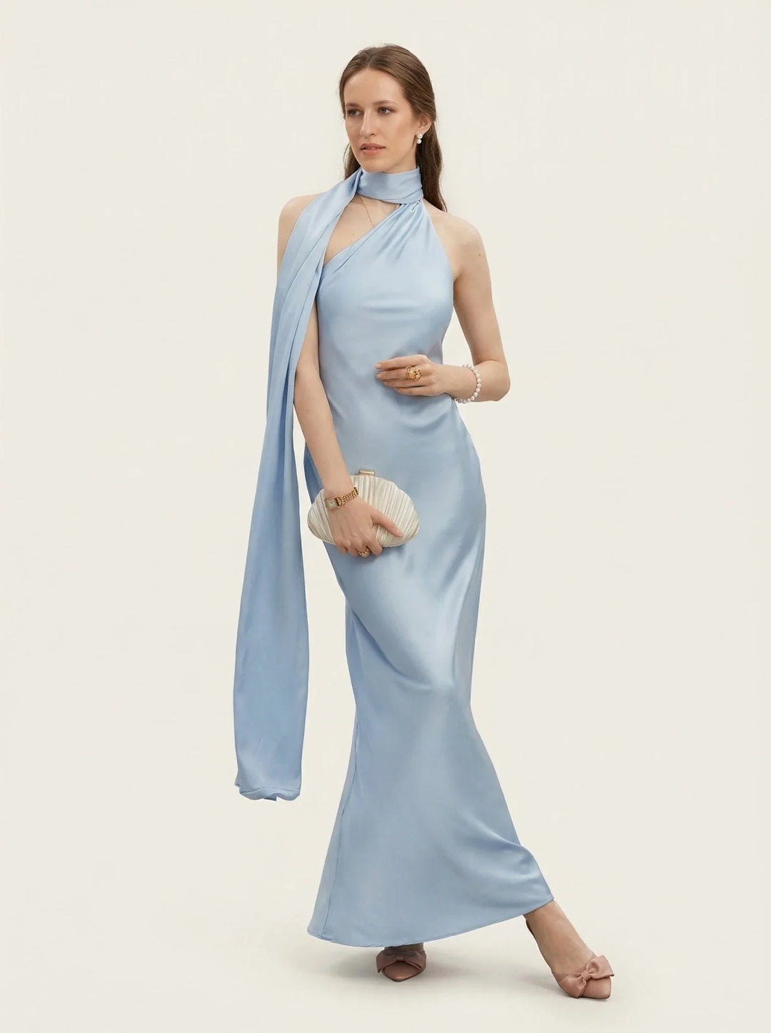 Mandy - Fließendes MaxiKleid