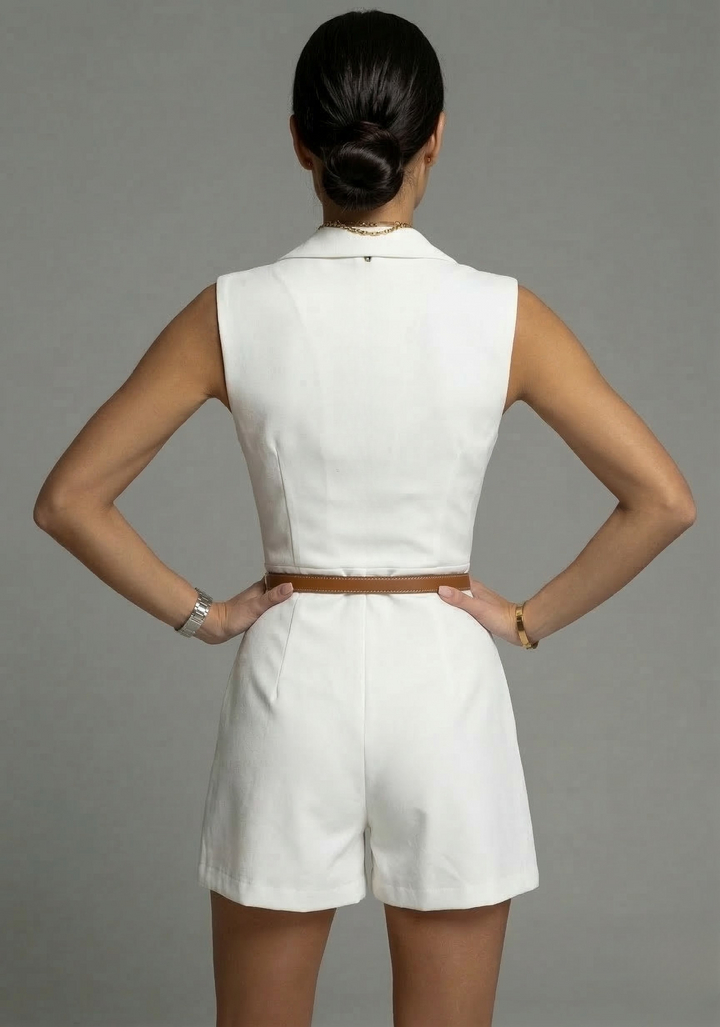 Alyssa | Jumpsuit (mit Gürtel)