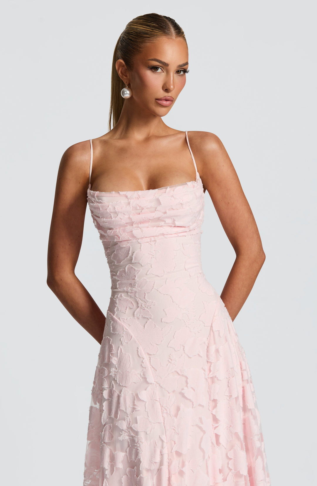 Francis - Maxi Kleid Blush