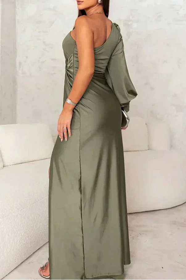 Riley - Ein-Schulter Abendkleid