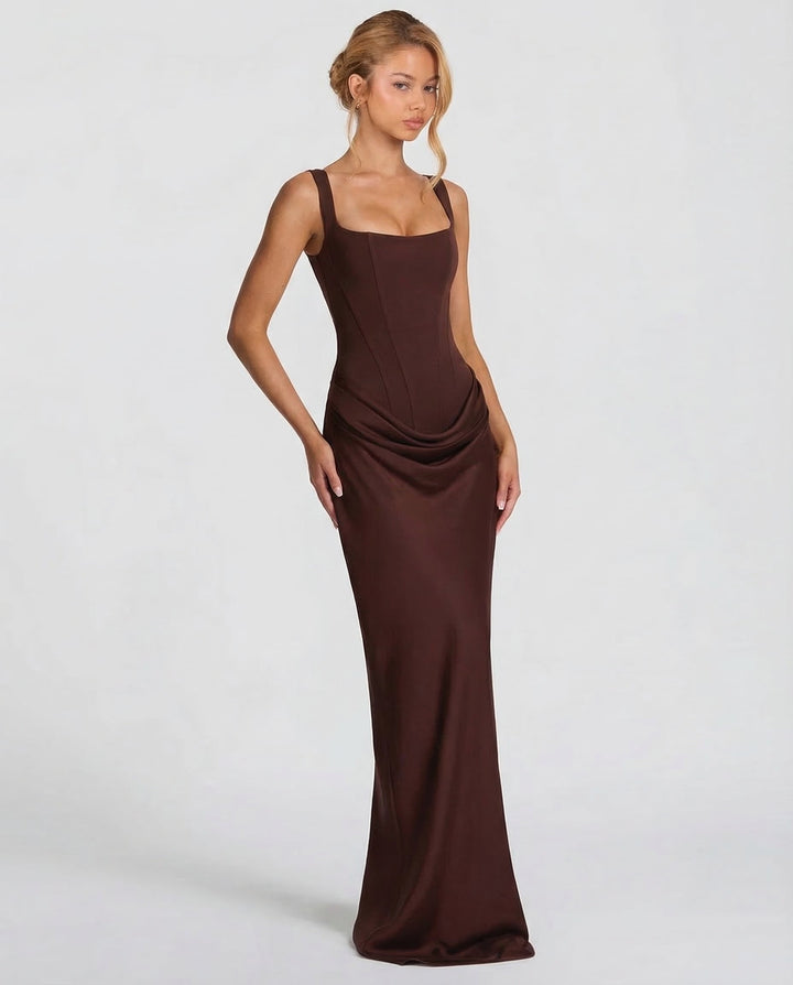 Chayenne - Sanduhr-Maxikleid