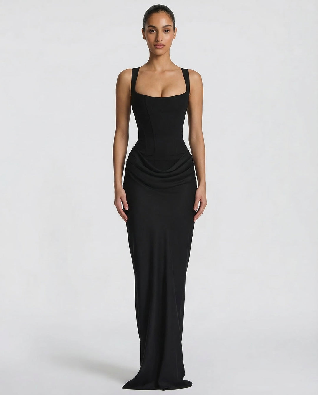 Chayenne - Sanduhr-Maxikleid