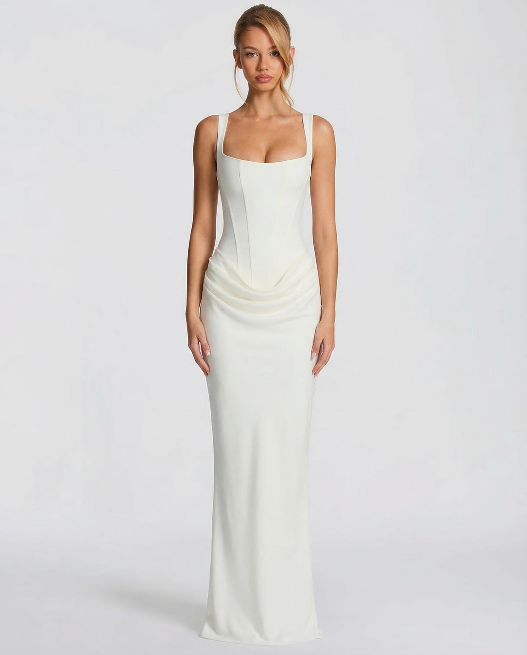 Chayenne - Sanduhr-Maxikleid