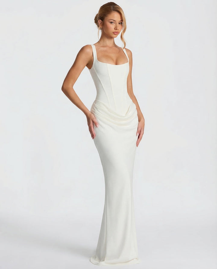 Chayenne - Sanduhr-Maxikleid