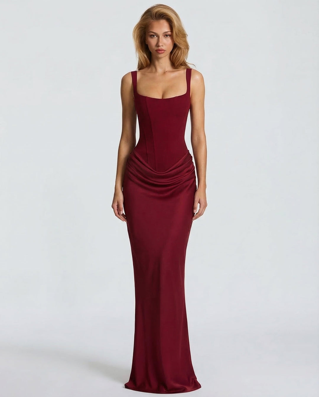 Chayenne - Sanduhr-Maxikleid