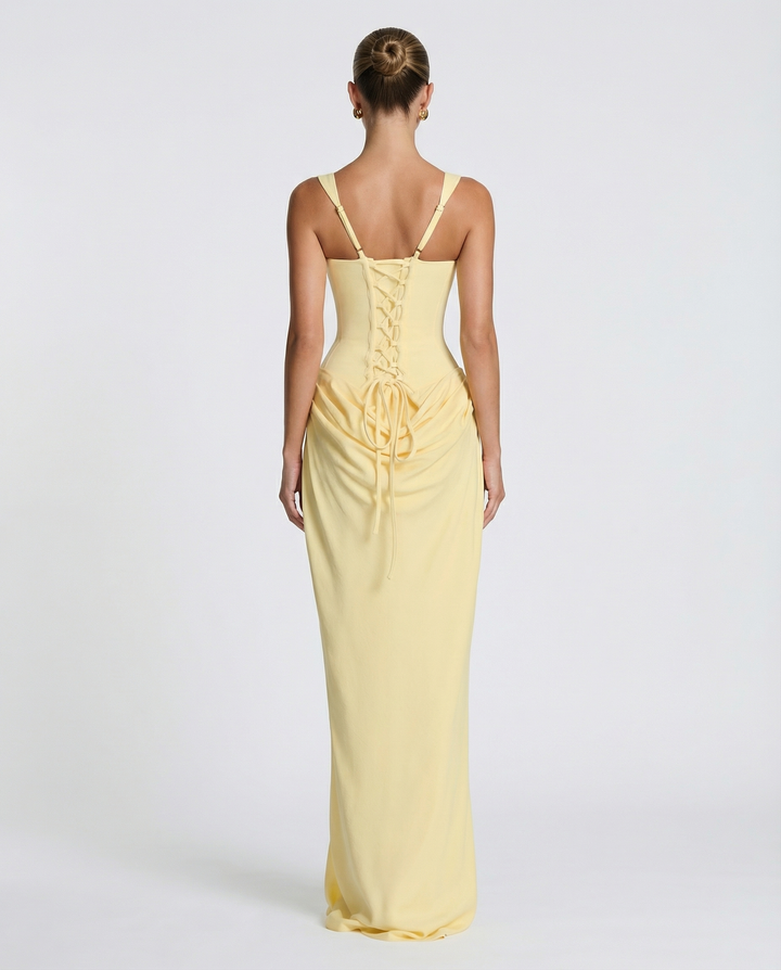 Chayenne - Sanduhr-Maxikleid