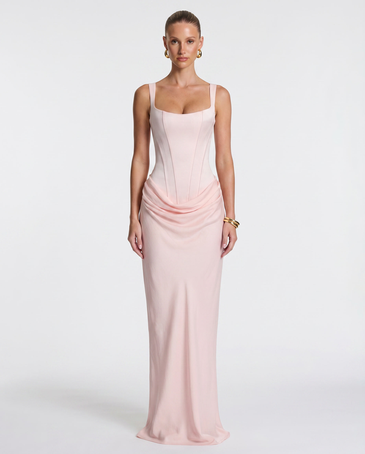 Chayenne - Sanduhr-Maxikleid