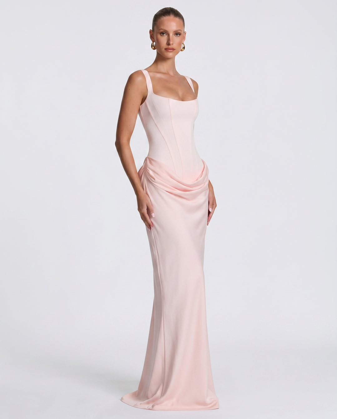 Chayenne - Sanduhr-Maxikleid