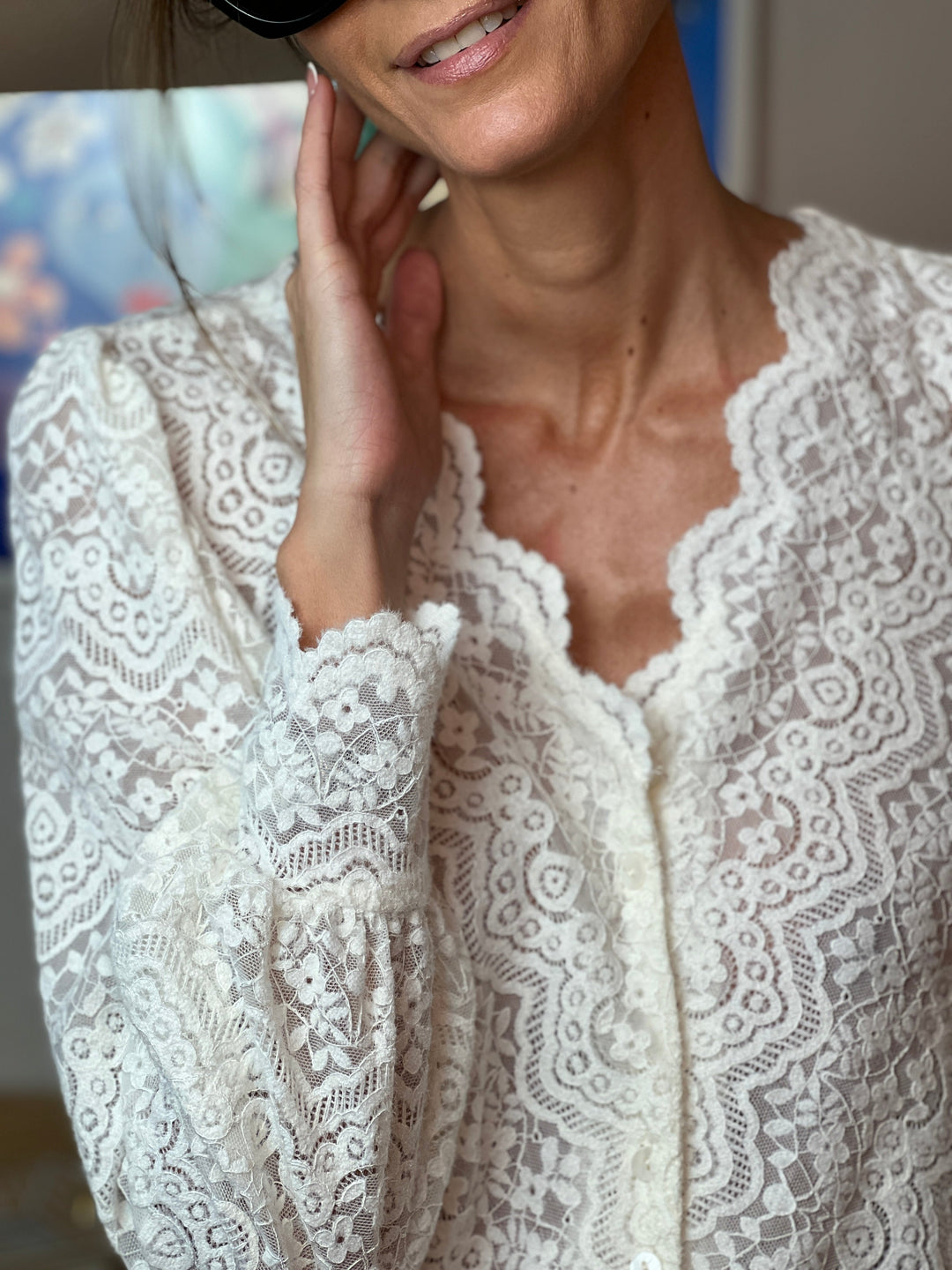 Lea - Hippoline Strickbluse