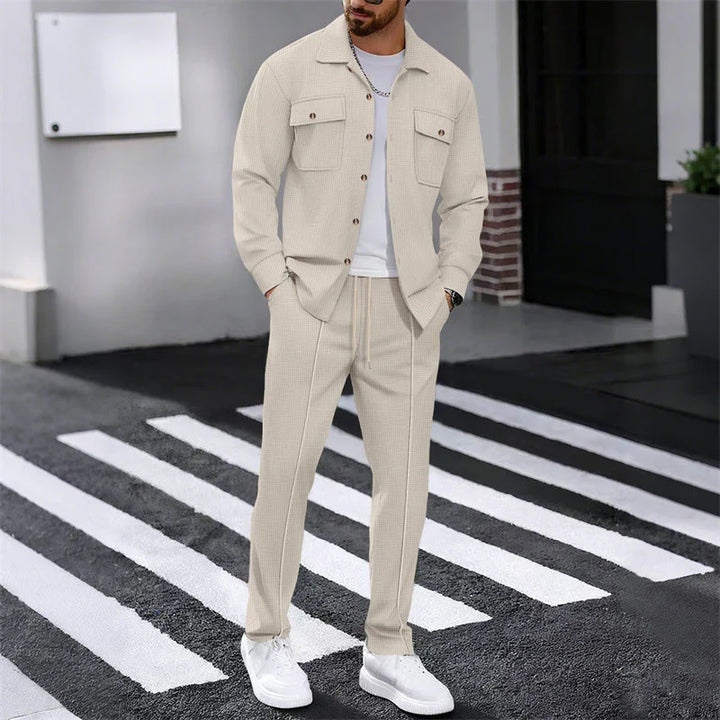 Duncan™ | WAFFELSTRICK FREIZEIT SET