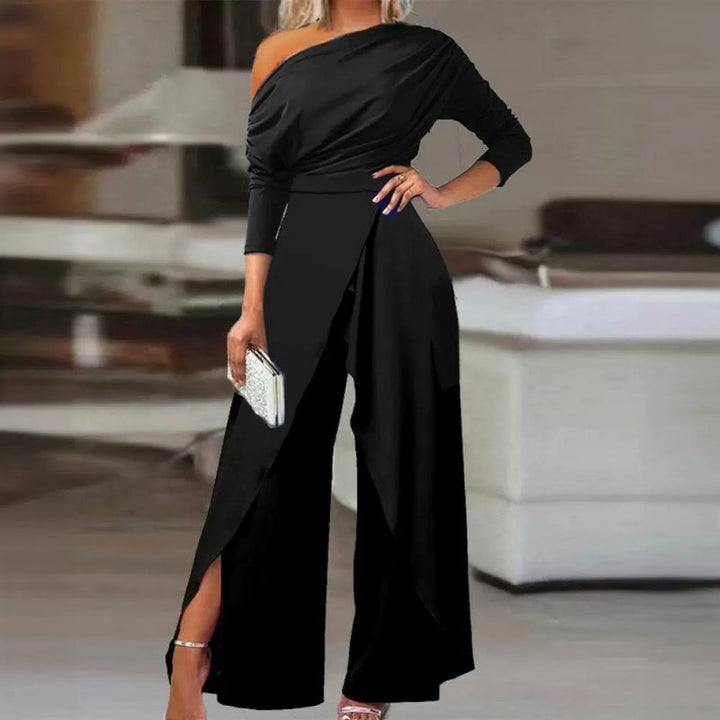 Petra - Eleganter One-Shoulder-Jumpsuit